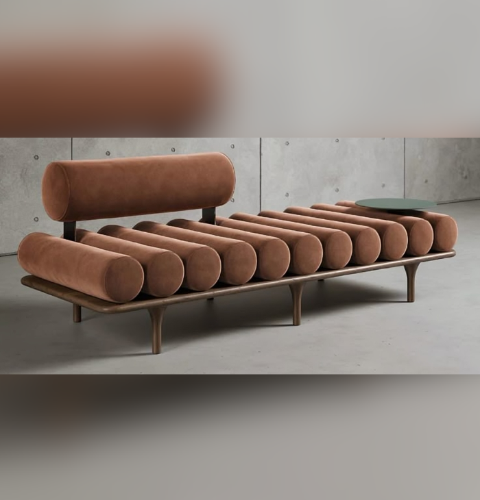 The Cylindric Lounge – Where Geometry Meets Luxury