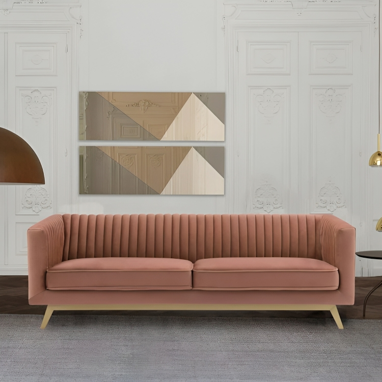 The Verona Velvet Sofa – Modern Glamour Redefined